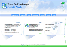 Tablet Screenshot of ergo-praxis.ch